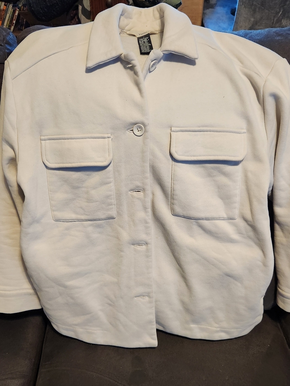 Vuori Cream Restore Shirt Jacket